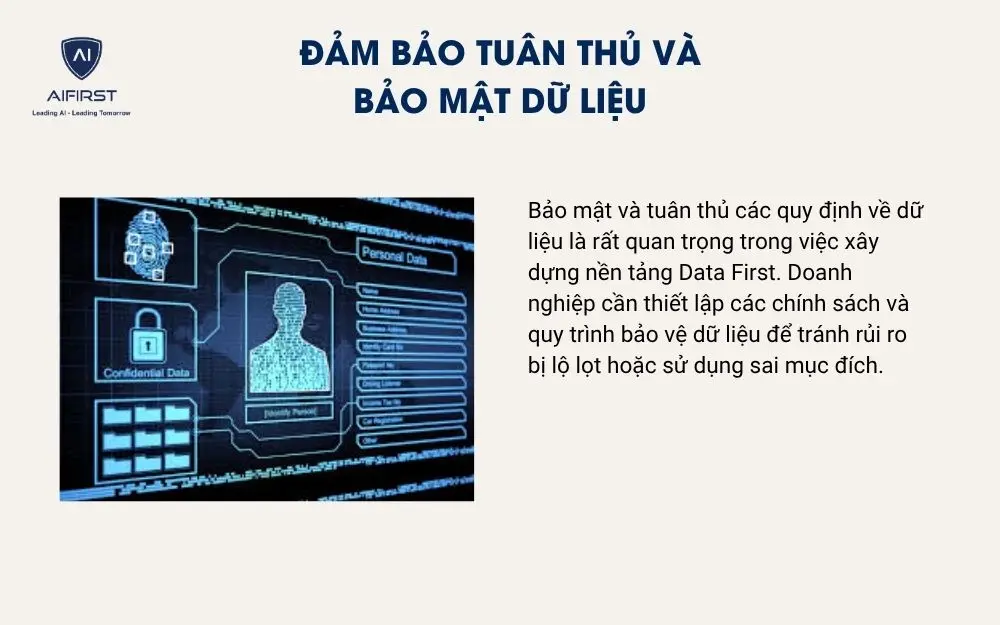 Đảm bảo tuân thủ và bảo mật dữ liệu