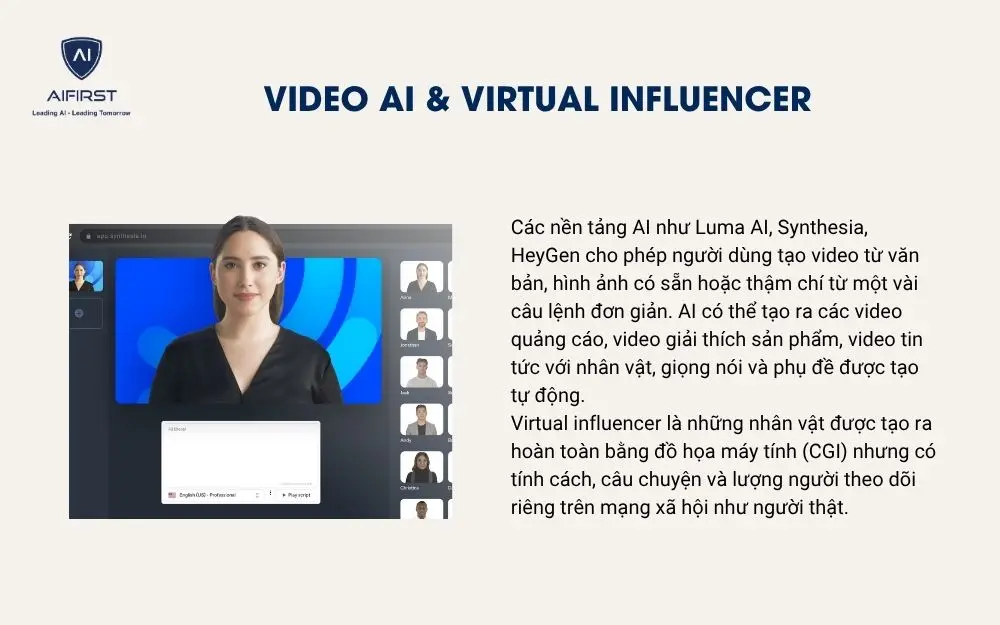 ideo AI & Virtual Influencer