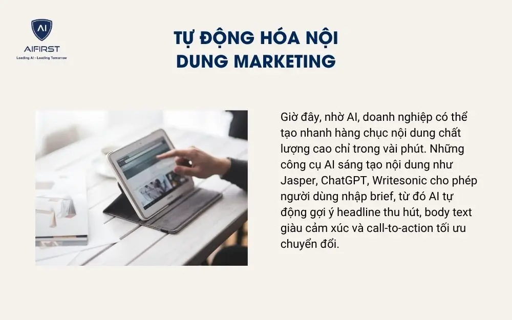 Tự động hóa nội dung marketing