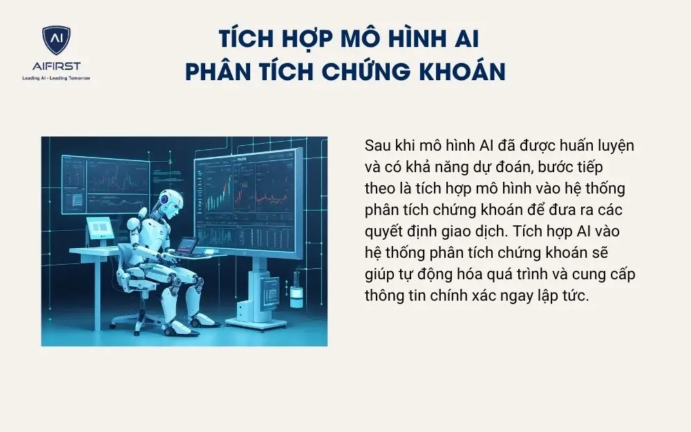 Tích hợp mô hình AI phân tích chứng khoán