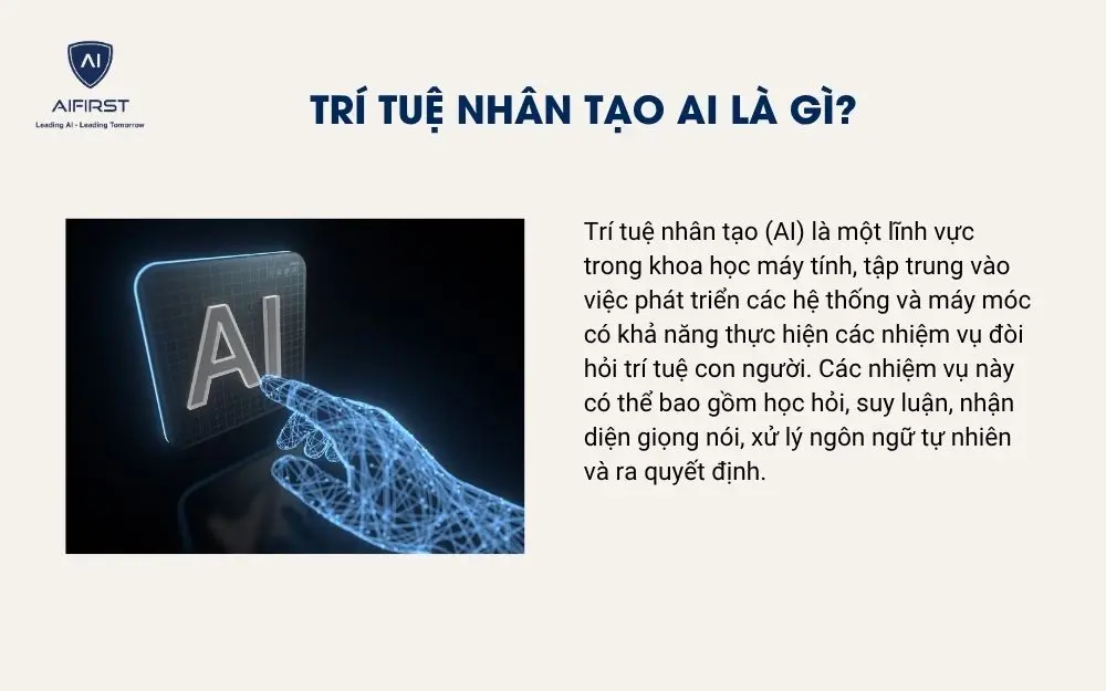 Trí tuệ nhân tạo AI là gì?