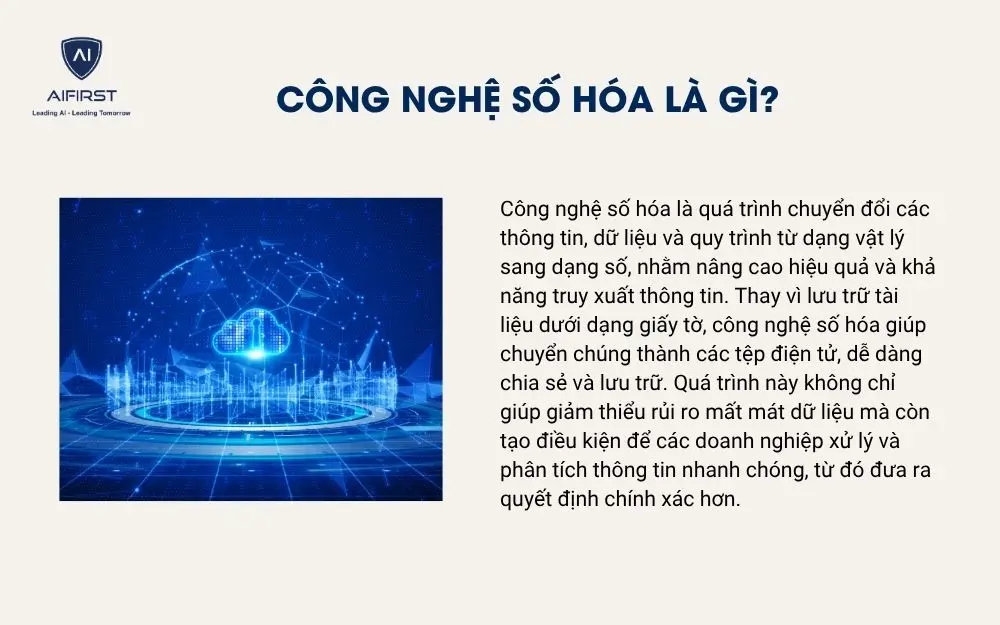 Công nghệ số hóa là gì?