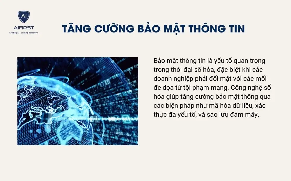 Tăng cường bảo mật thông tin