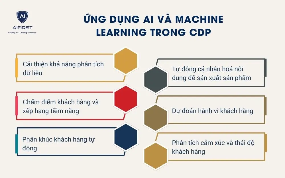 Ứng dụng AI và Machine Learning trong CDP