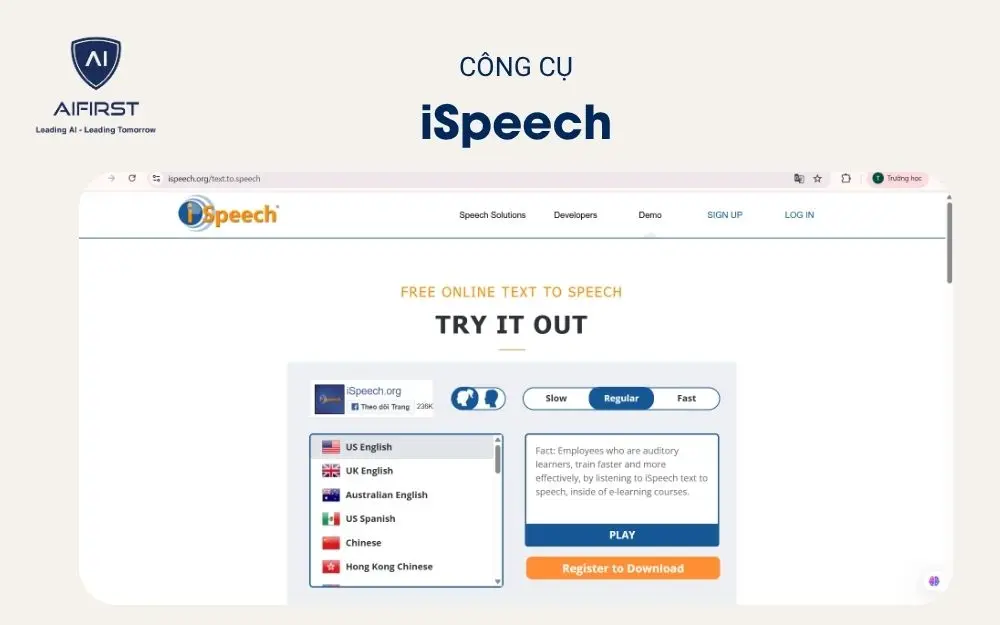 iSpeech