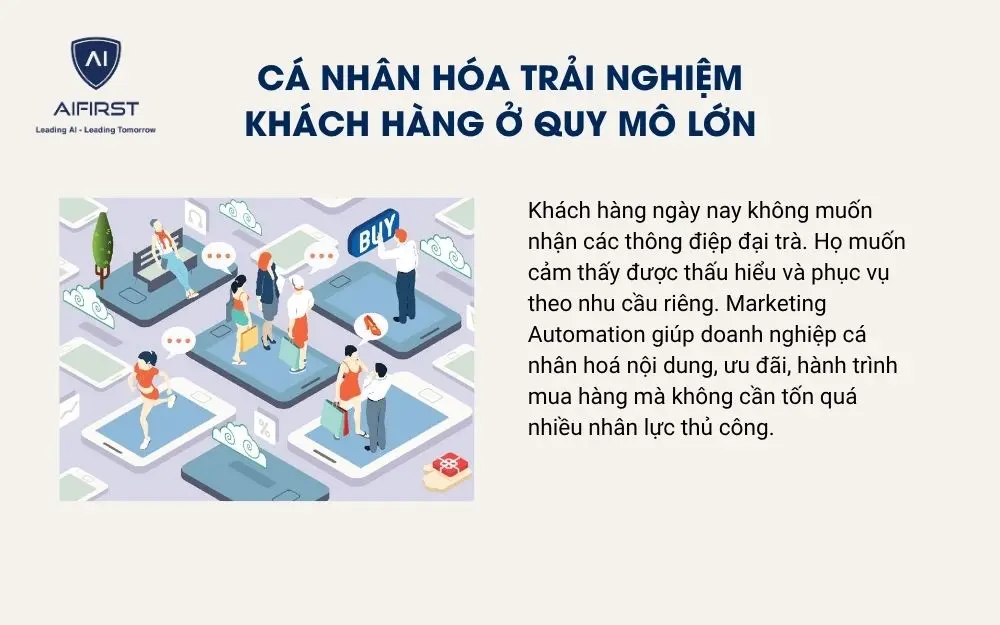 Cá nhân hóa trải nghiệm khách hàng ở quy mô lớn