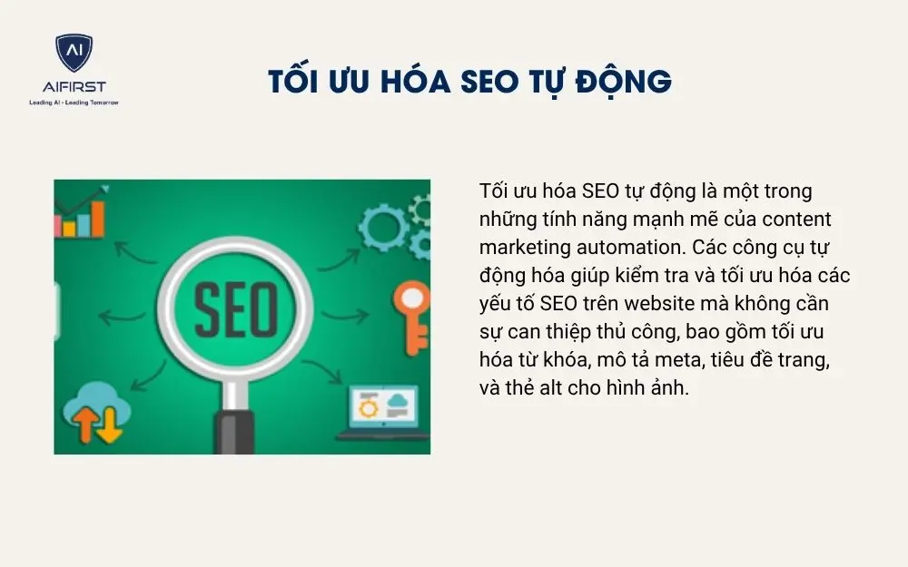 Tối ưu hóa SEO tự động