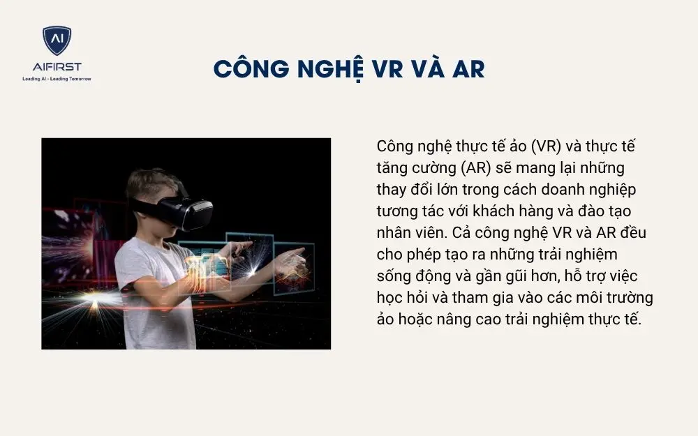 công nghệ VR và AR