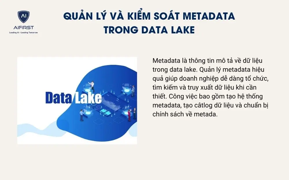 Quản lý và kiểm soát metadata trong data lake