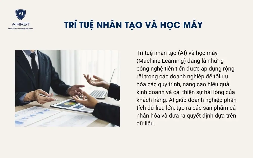 Trí tuệ nhân tạo và học máy