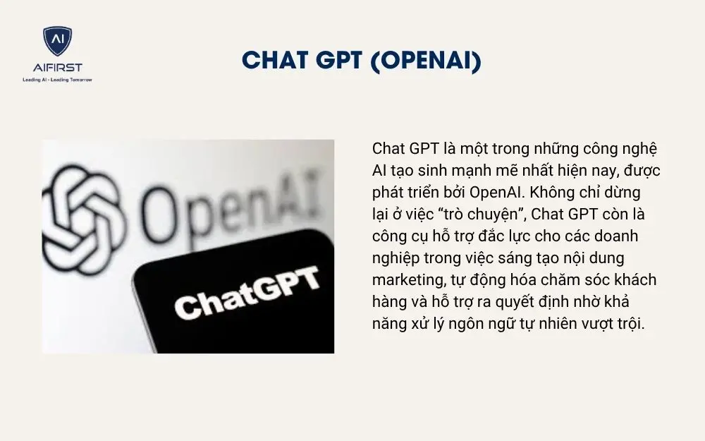 Chat GPT (OpenAI)