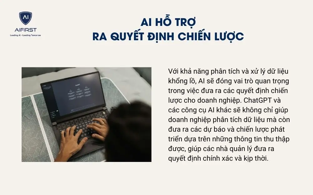 AI hỗ trợ ra quyết định chiến lược