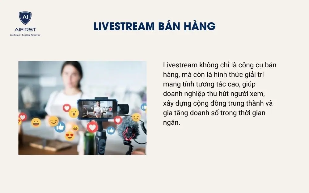 Livestream bán hàng