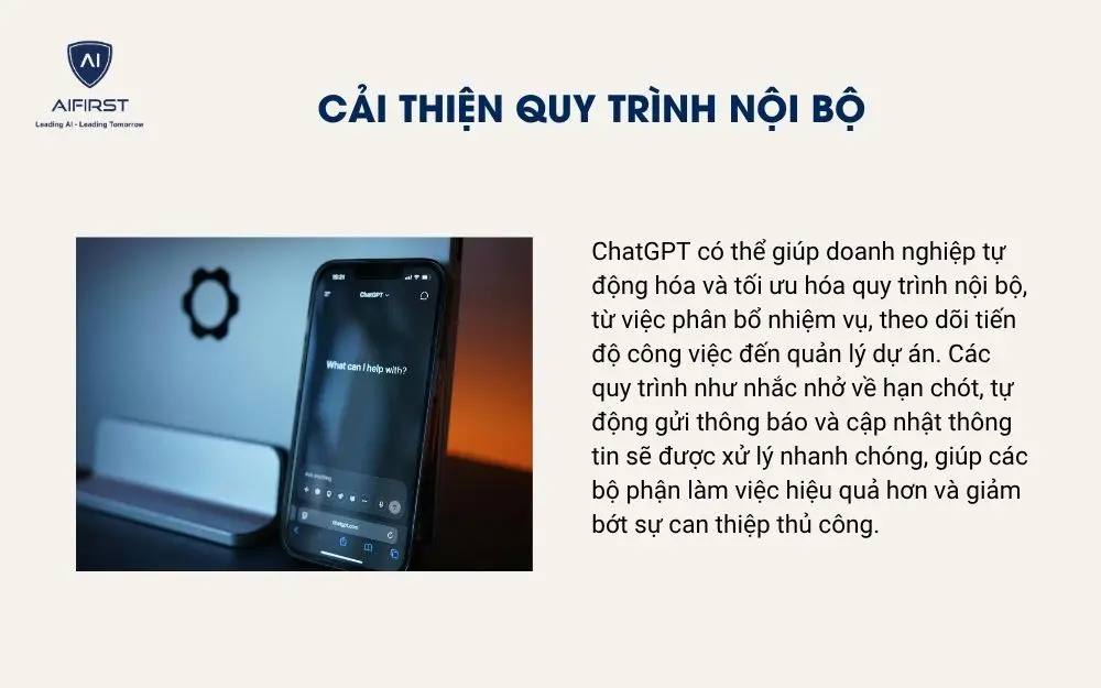 Cải thiện quy trình nội bộ