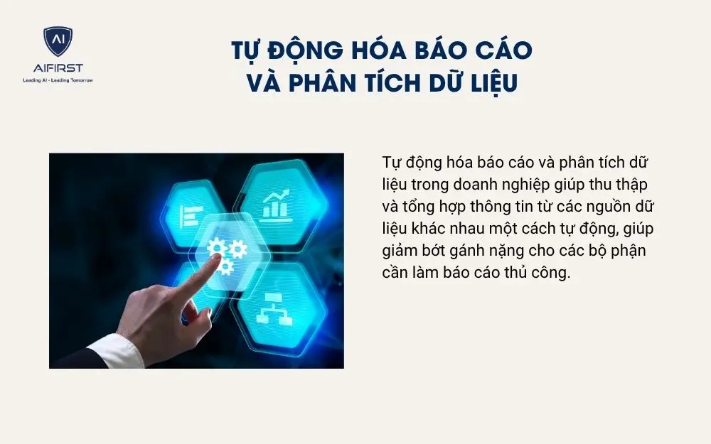Tự động hóa báo cáo và phân tích dữ liệu
