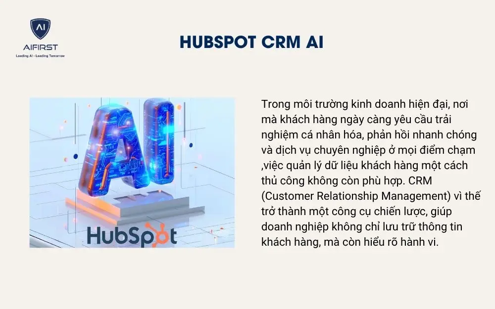 HubSpot CRM AI