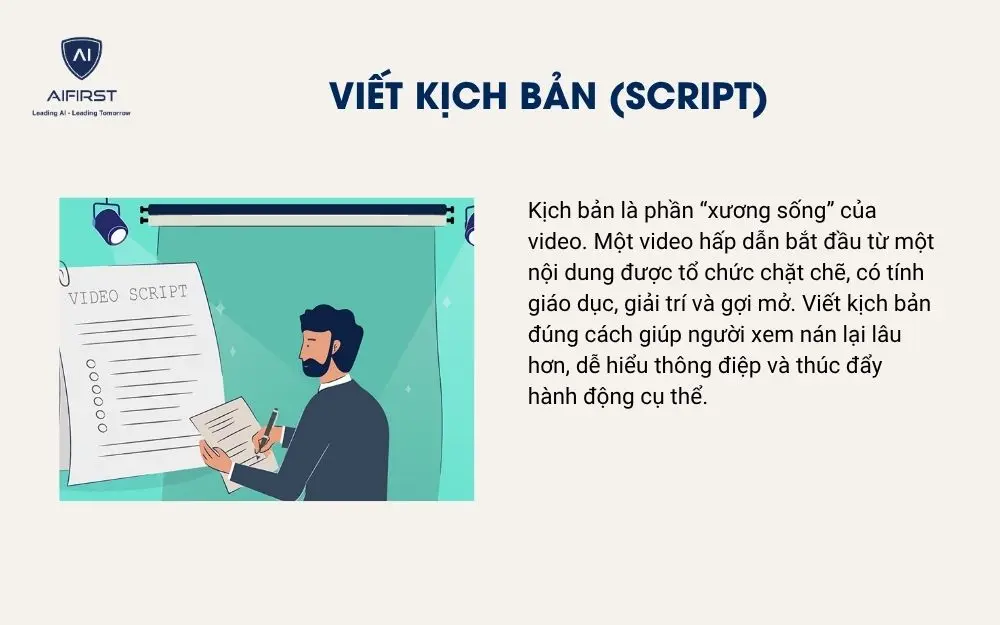 Viết kịch bản (script)