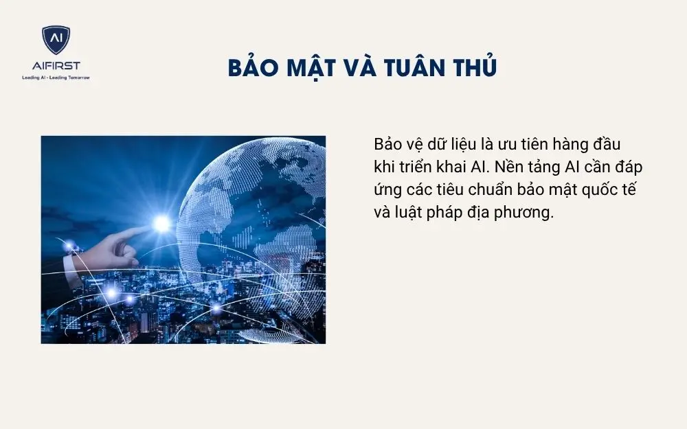 Bảo mật và tuân thủ