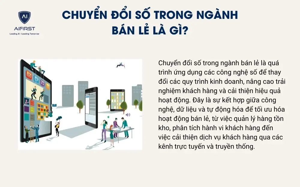 Chuyển đổi số trong ngành bán lẻ là gì?