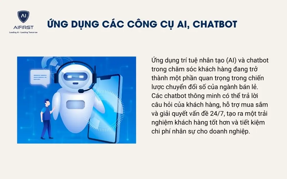 Ứng dụng các công cụ AI, chatbot