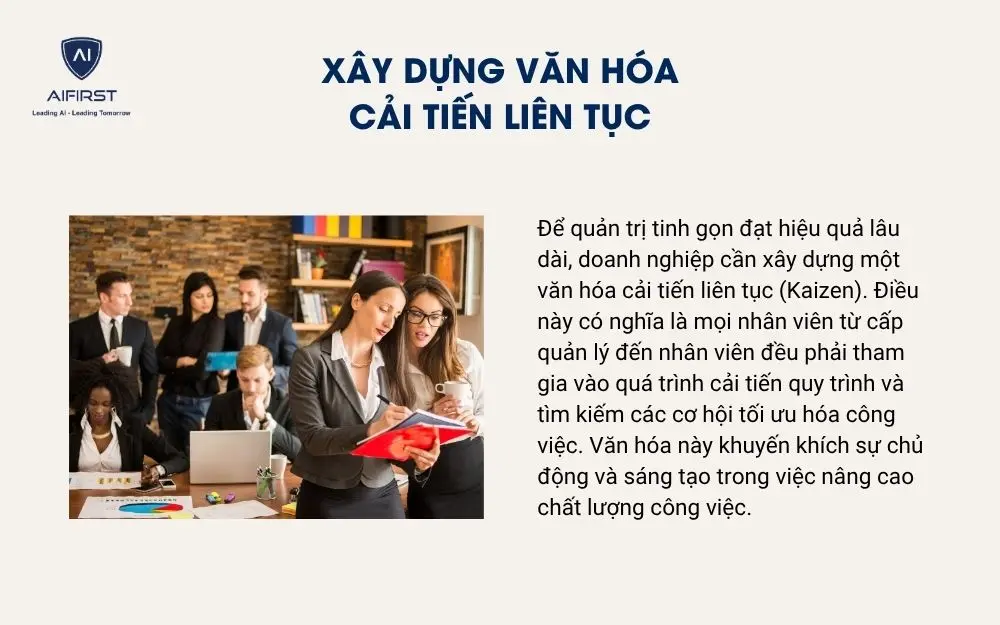 Xây dựng văn hóa cải tiến liên tục
