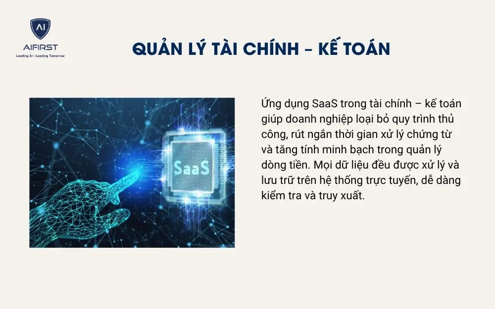 Quản lý tài chính – kế toán