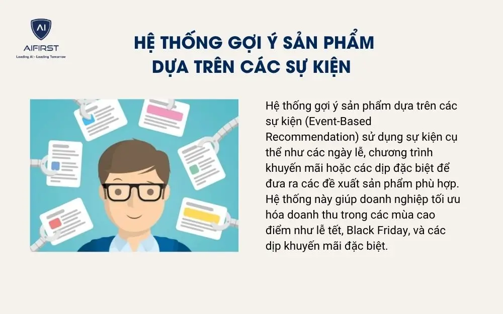 Hệ thống gợi ý sản phẩm dựa trên các sự kiện