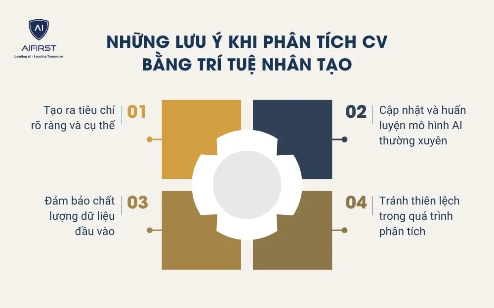 Những lưu ý khi phân tích CV bằng trí tuệ nhân tạo