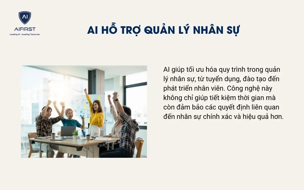 AI hỗ trợ quản lý nhân sự