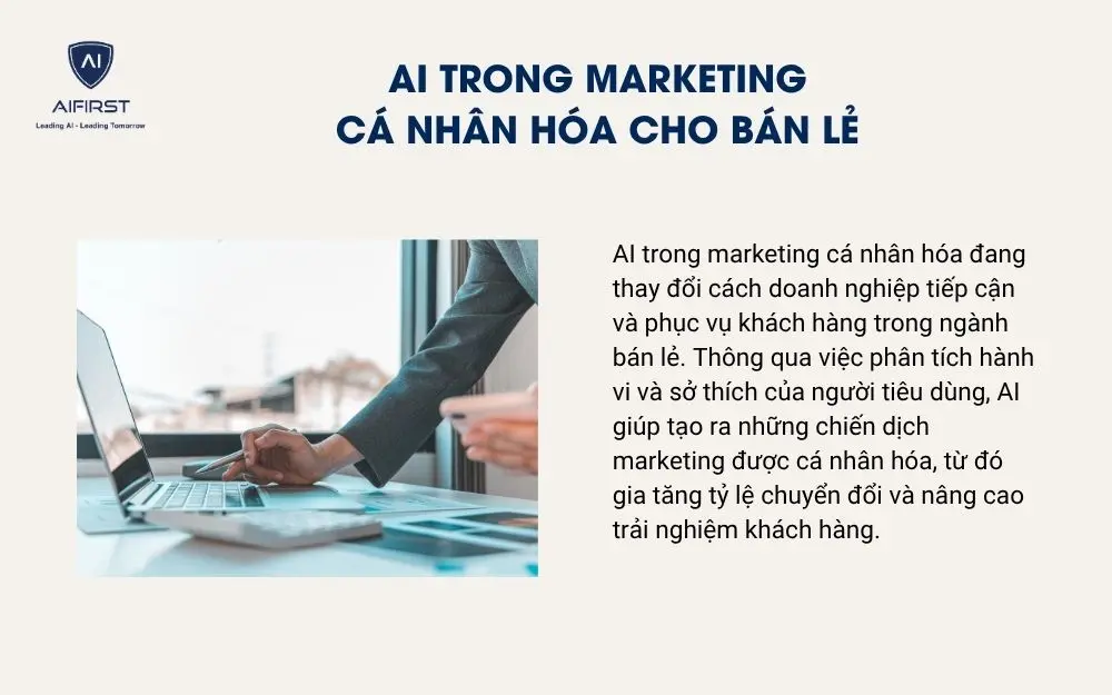 AI trong Marketing cá nhân hóa cho bán lẻ