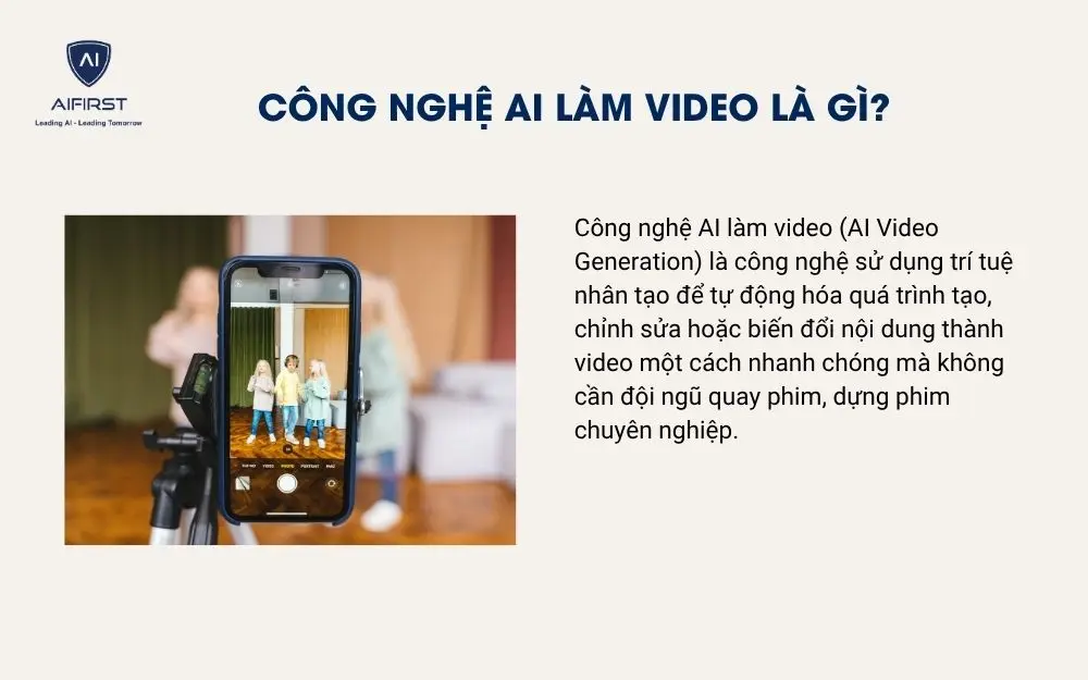 Công nghệ AI làm video là gì?