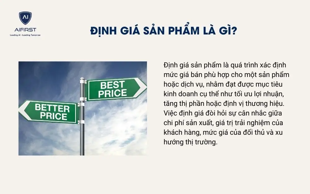 Định giá sản phẩm là gì?