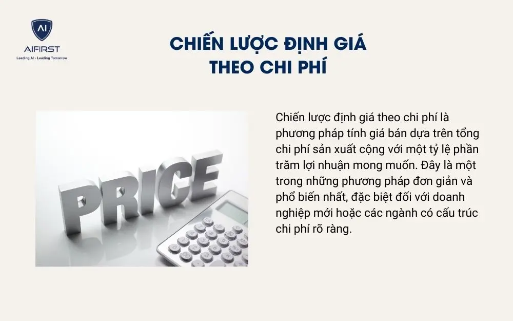 Chiến lược định giá theo chi phí