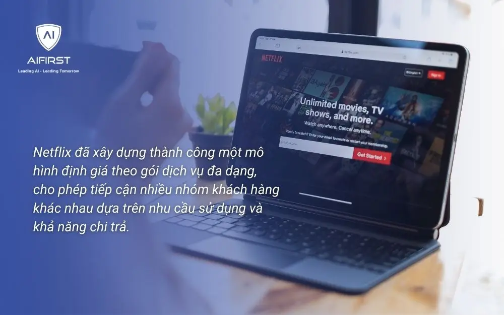 Chiến lược giá của Netflix theo gói