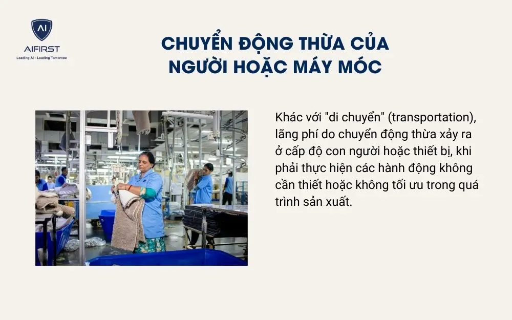 Chuyển động thừa của người hoặc máy móc