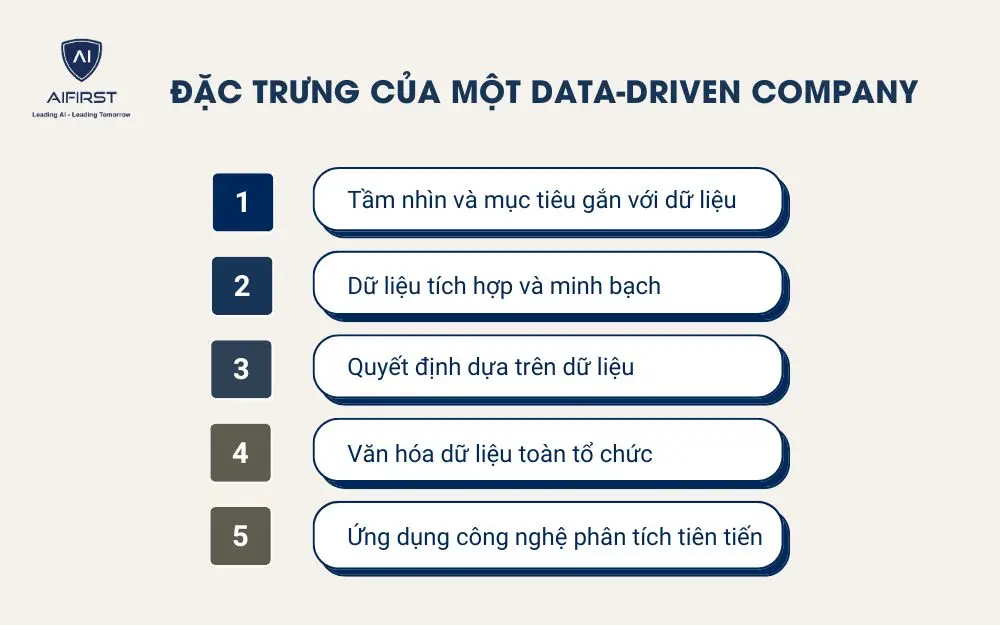 Đặc trưng của một Data-Driven Company