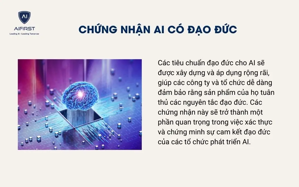 Chứng nhận AI có đạo đức