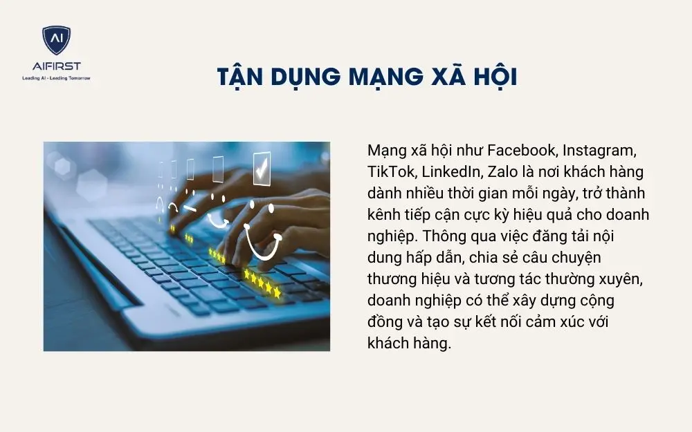 Tận dụng mạng xã hội