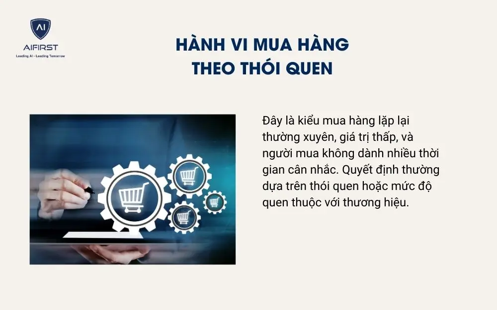 3 - Hành vi mua hàng theo thói quen