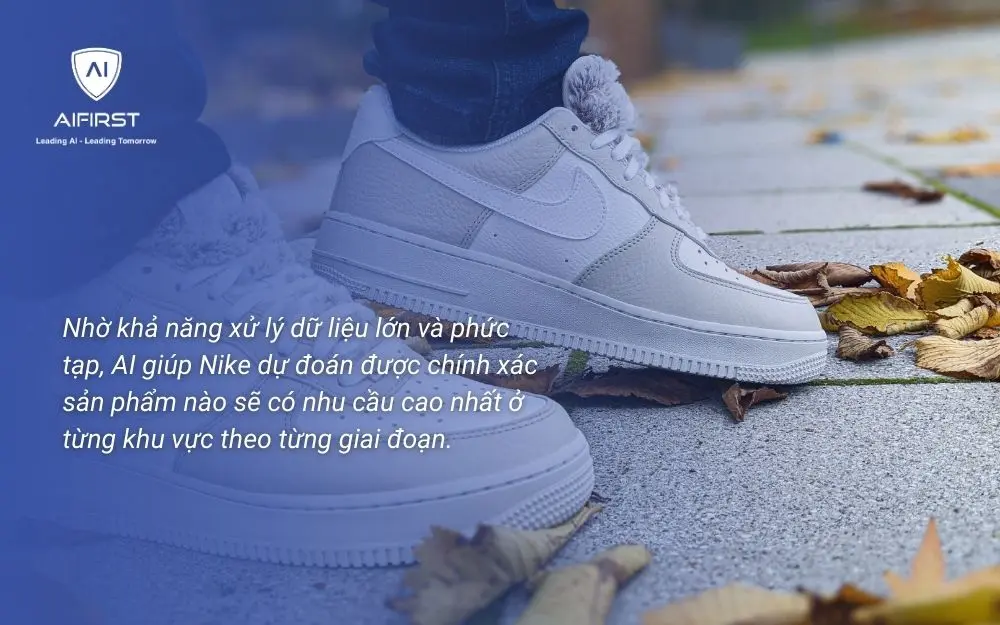 Nike ứng dụng AI dự báo nhu cầu sản phẩm