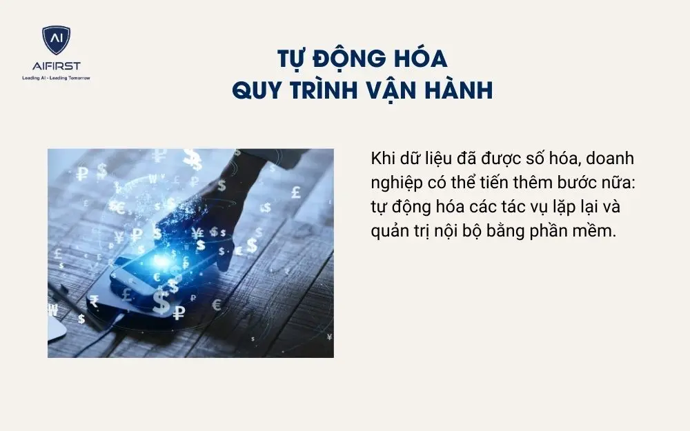 Tự động hóa quy trình vận hành