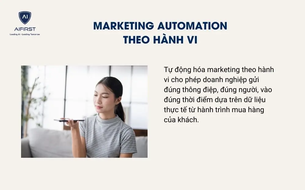 Marketing Automation theo hành vi