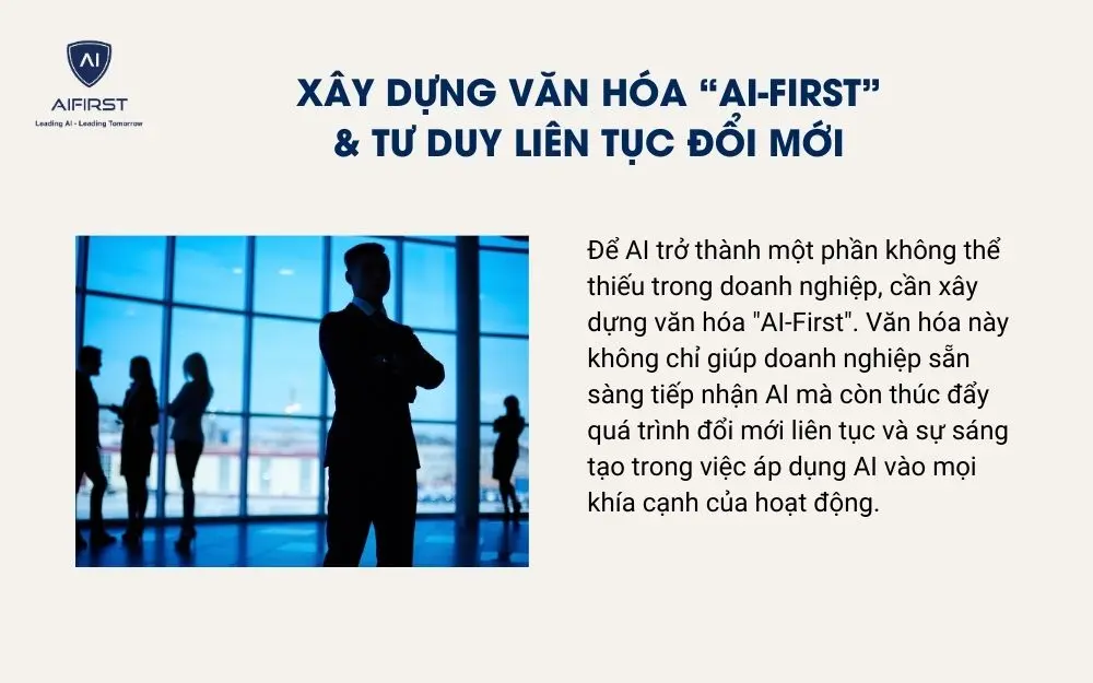 Xây dựng văn hóa AI First và tư duy liên tục đổi mới