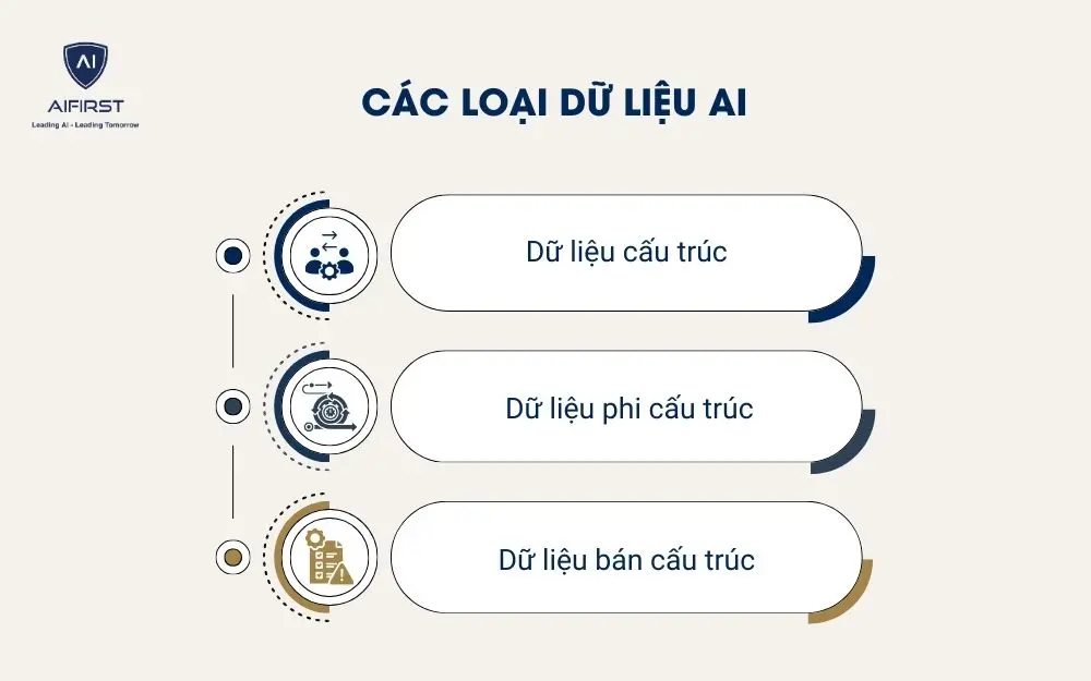 Các loại dữ liệu AI