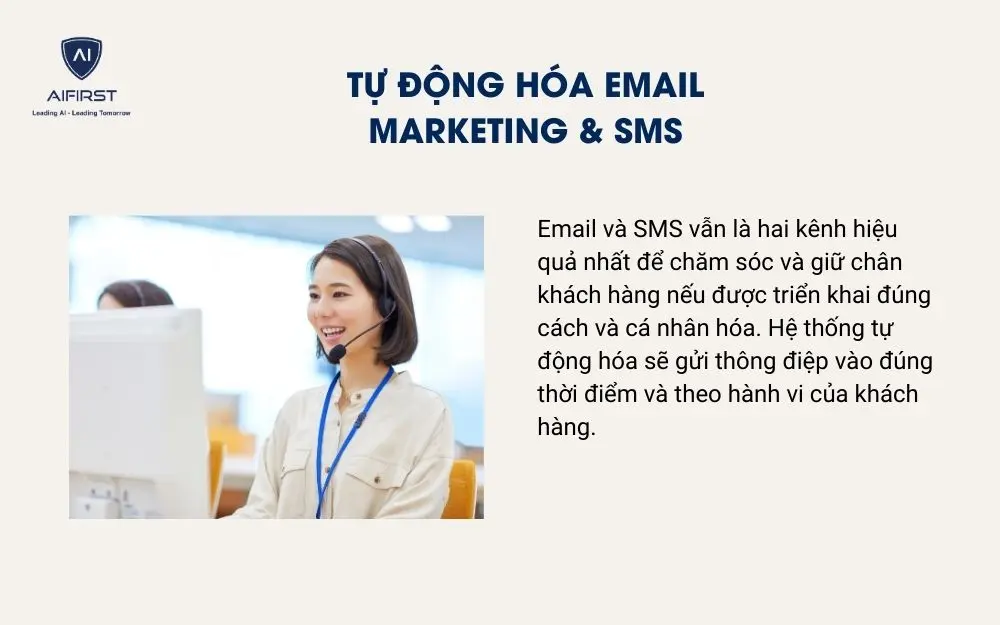 Tự động hóa Email Marketing & SMS