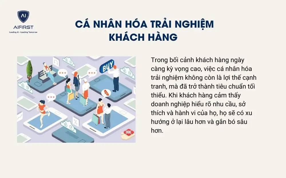 Cá nhân hóa trải nghiệm khách hàng
