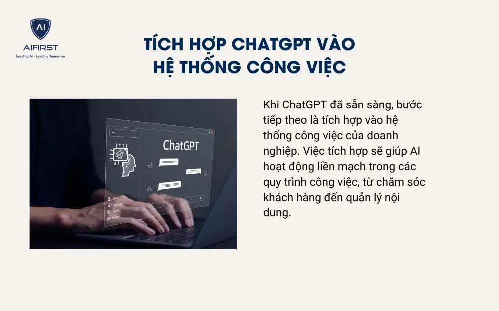 Tích hợp ChatGPT vào hệ thống công việc