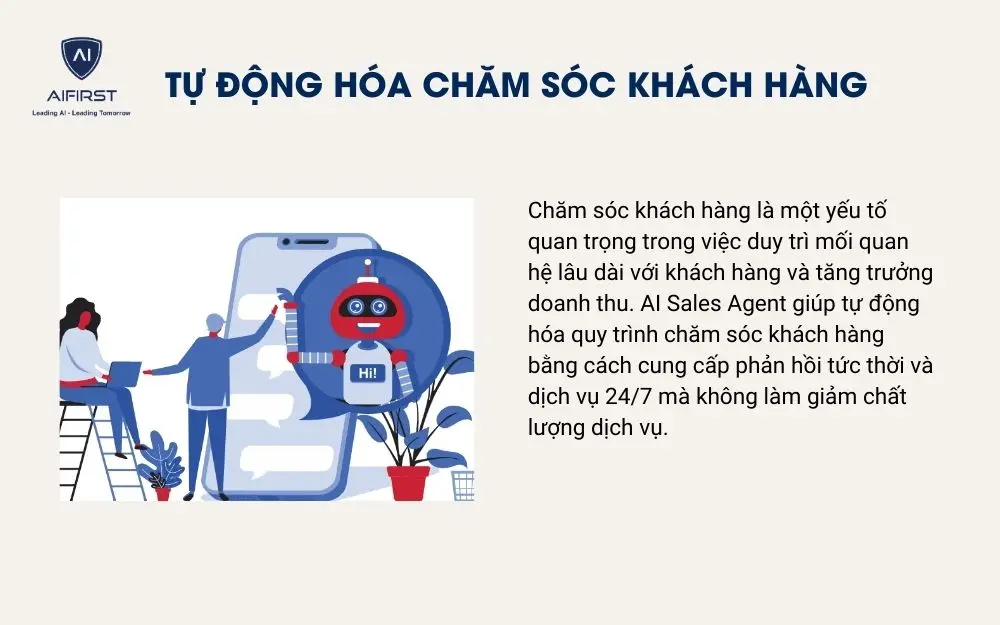 Tự động hóa chăm sóc khách hàng