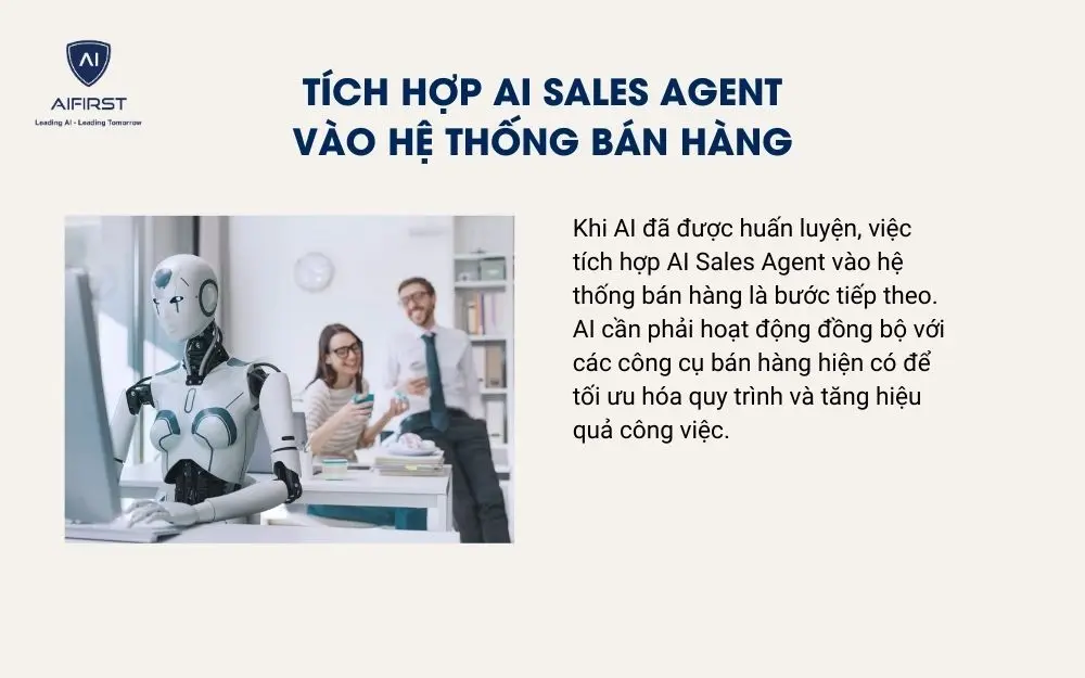 Tích hợp AI Sales Agent vào hệ thống bán hàng