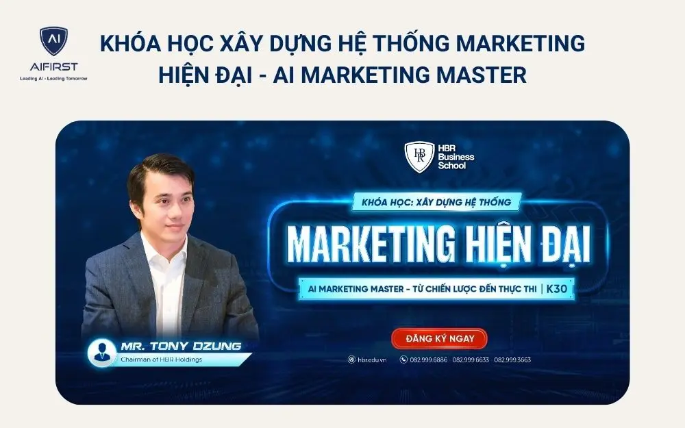 Khóa học “Xây dựng hệ thống Marketing hiện đại